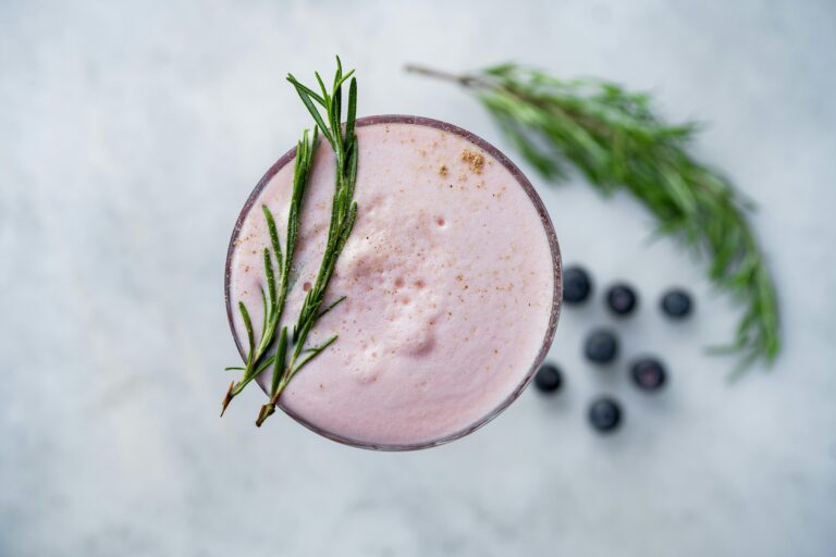 Vanilla Blueberry Power Smoothie